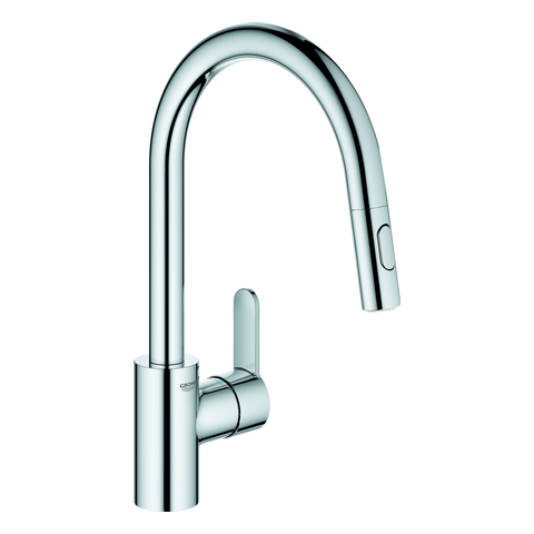 GROHE EH-SPT-Batt. Eurostyle C 31482_3 h. Ausl. azb.Spülbrause GROHE Zero chrom