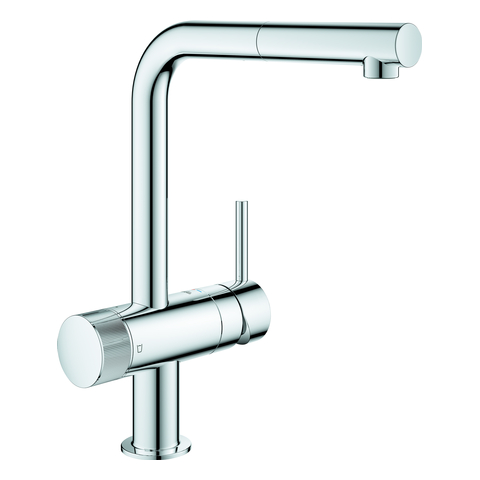 GROHE EH-SPT-Batterie GROHE Blue Pure Minta 31721 L-Auslauf chrom