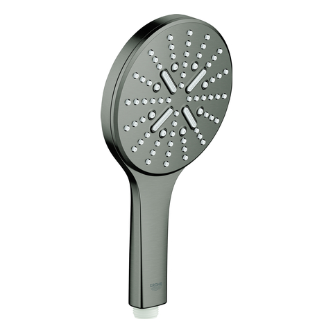 GROHE Handbrause Rainshower 130 Smart Active 26574 9,5l hard graphite geb.