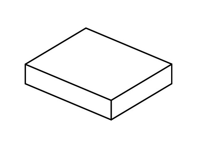 IS Konsole Adapto f. WT o. Schalen 600x505x120mm Walnuss Dekor