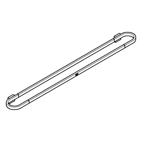 GROHE Badetuchhalter Selection 41058 800mm nickel