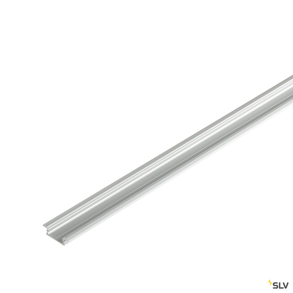GLENOS, Linear-Einbau-Profil 2508, aluminium eloxiert, 2 m