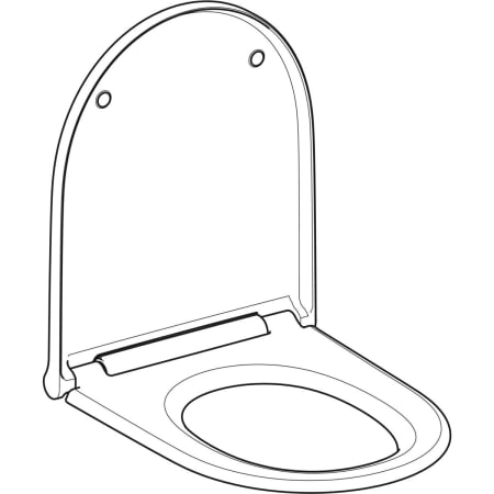 GE Geberit ONE WC-Sitz weiß-alpin