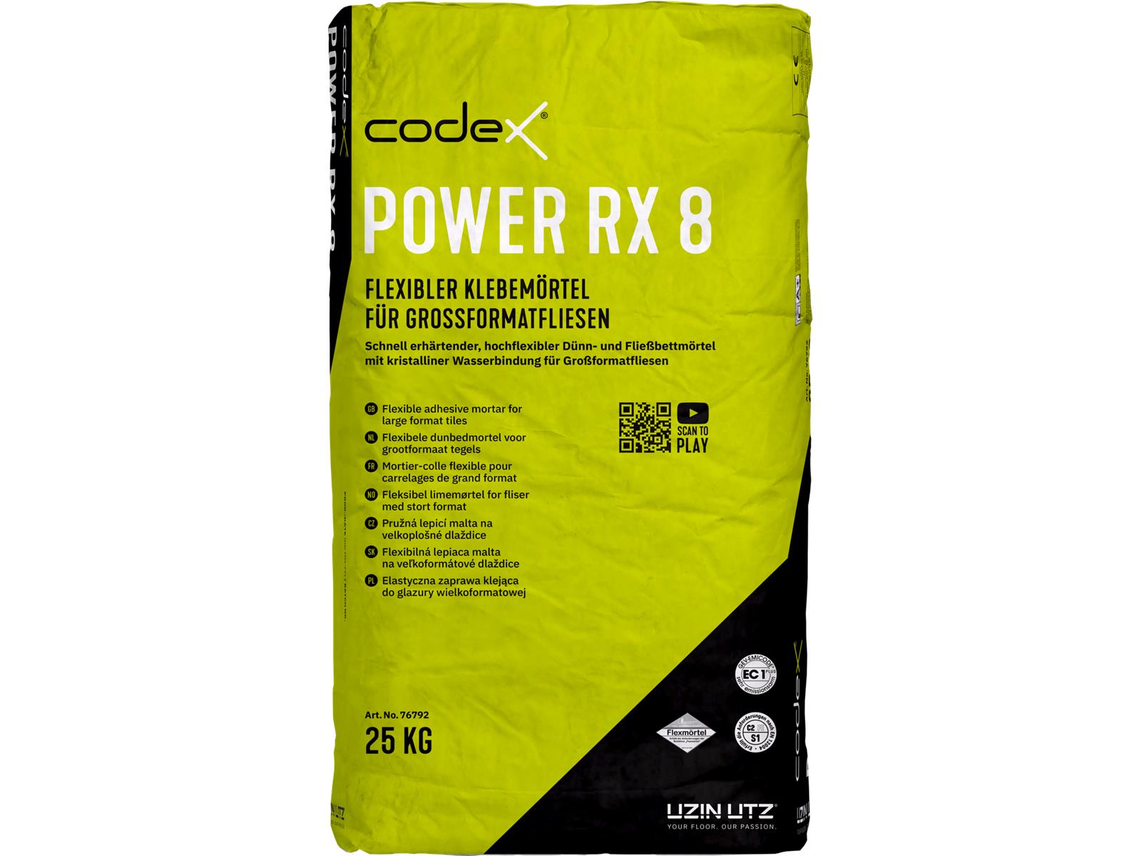 codex Power RX 8 - 25 kg