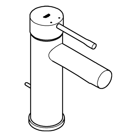 GROHE EH-WT-Batterie Essence 32898_1 S-Size Zugstangen-Ablaufgarnitur chrom