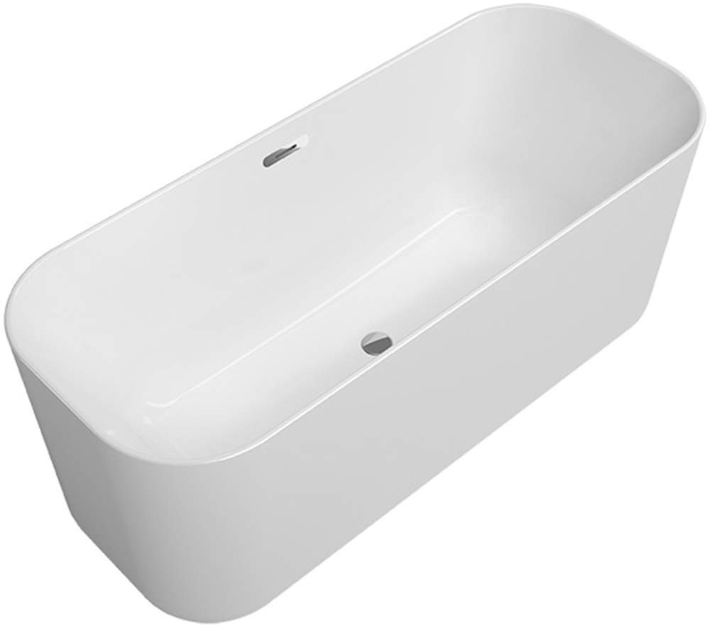 VB Badewanne Finion A100V1 1700x700x620 mm Duo Freistehend Stone White