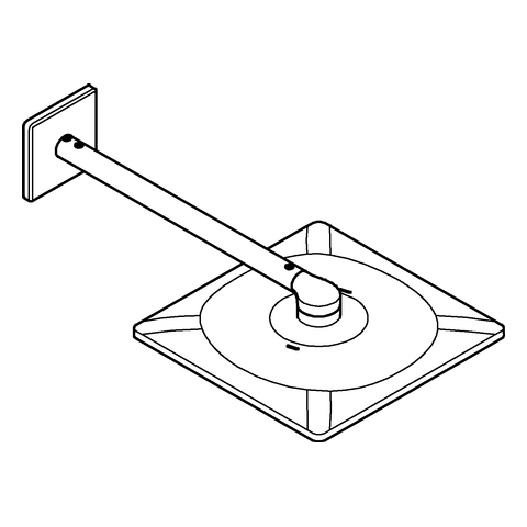 GROHE Kopfbrauseset Rainshower 310 Smart Active Cube 26479 BA supersteel