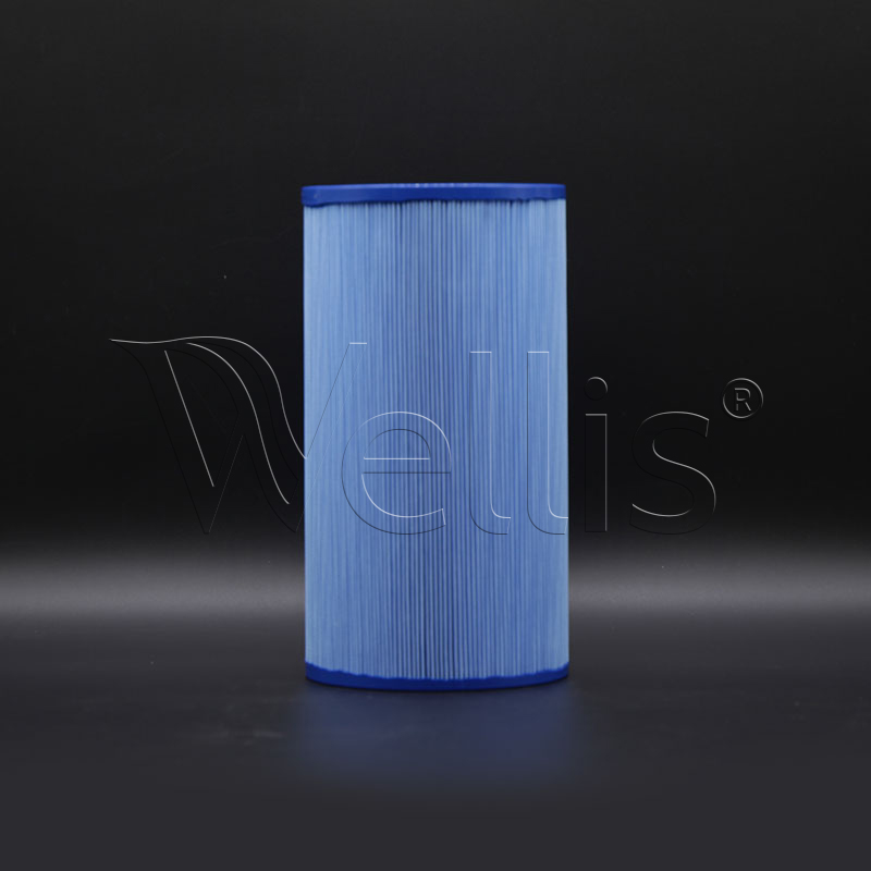 Filtereinlage 175x152 mm Lamelle Blau Wellis (Steilgewinde)