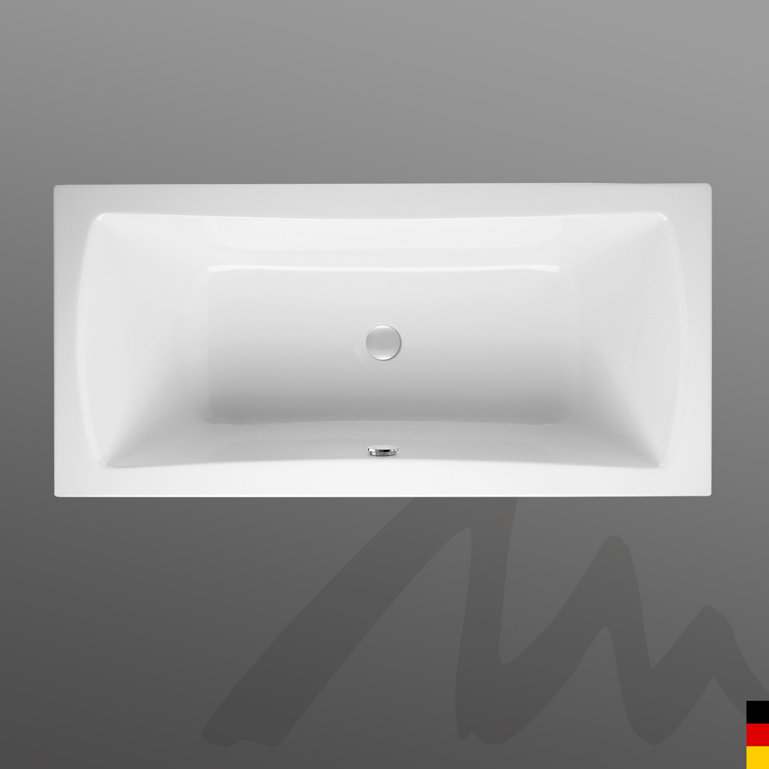 Mauersberger Badewanne Rechteck Jucunda 160/70 uno  160x70x46  Farbe:Farbgr.3