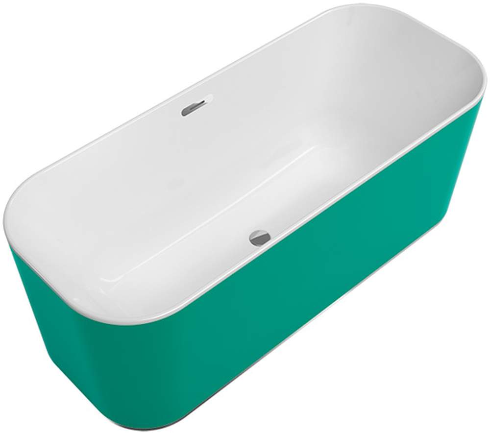 VB Badewanne Finion N1BCV1 1700x700x620 mm Duo freist. ColourOnDemand Weiß Alpin