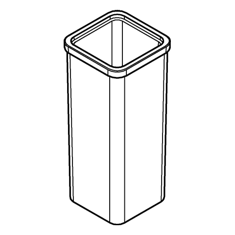GROHE Ersatzglas Selection Cube 40867 für Bürstengarnitur