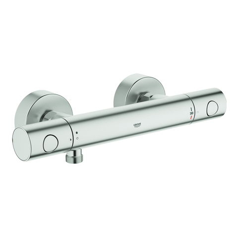 GROHE THM-Brausebatt. Grohtherm 1000 C 34065_2 Wandmontage supersteel