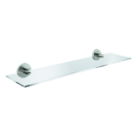 GROHE Ablage Essentials 530mm Material Glas / Metall supersteel