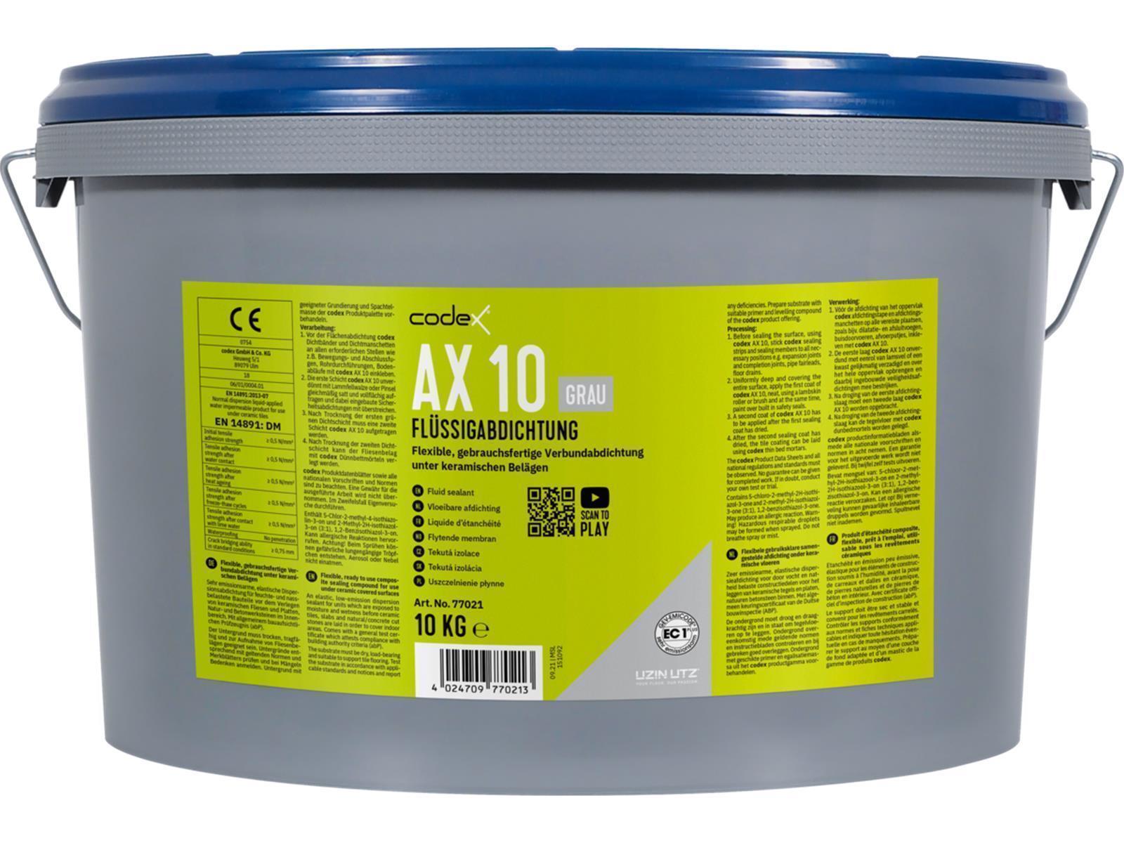 codex AX 10 grau 10kg