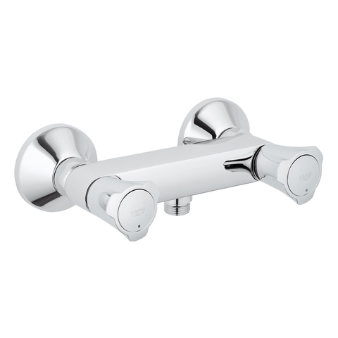 GROHE 2-Griff-Brausebatterie Costa 26330_1 DN15 Wandmontage chrom