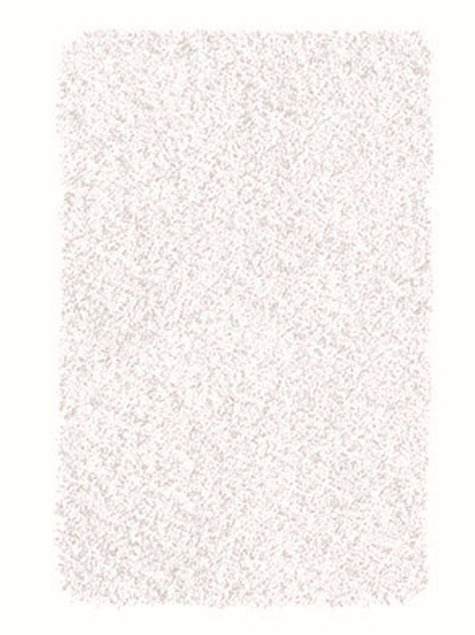 Badteppich Trend 100 % Polyester Weiss 55x 65 cm