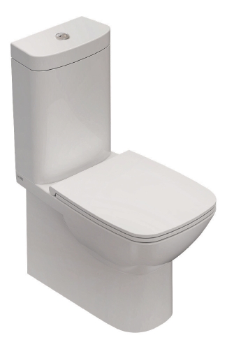 Badkeramik WC-Kombi inkl. WC-Sitz