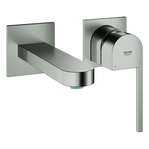 GROHE 2-L-WT-Wandbatterie Plus 29303_3 FMS Ausladung 147mm hard graphite geb.