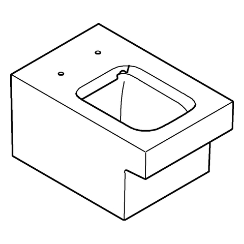 GROHE Wand-Tiefspül-WC Cube Keramik 39245 PureGuard alpinweiß