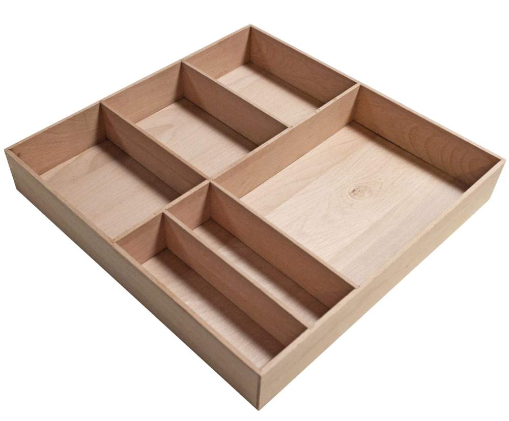 Schubladeneinsatz Holz 38x4,5x37