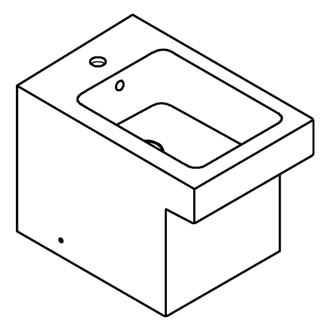 GROHE Standbidet Cube Keramik 39487 PureGuard alpinweiß
