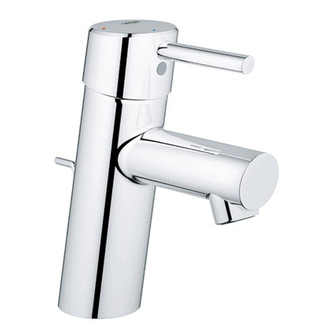 GROHE EH-WT-Batterie Concetto 23380_1 Mittelstellung kalt chrom