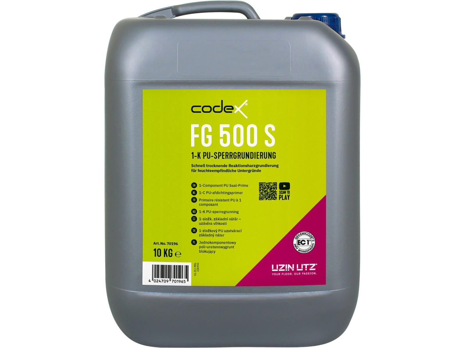 codex FG 500 S+H -15 kg
