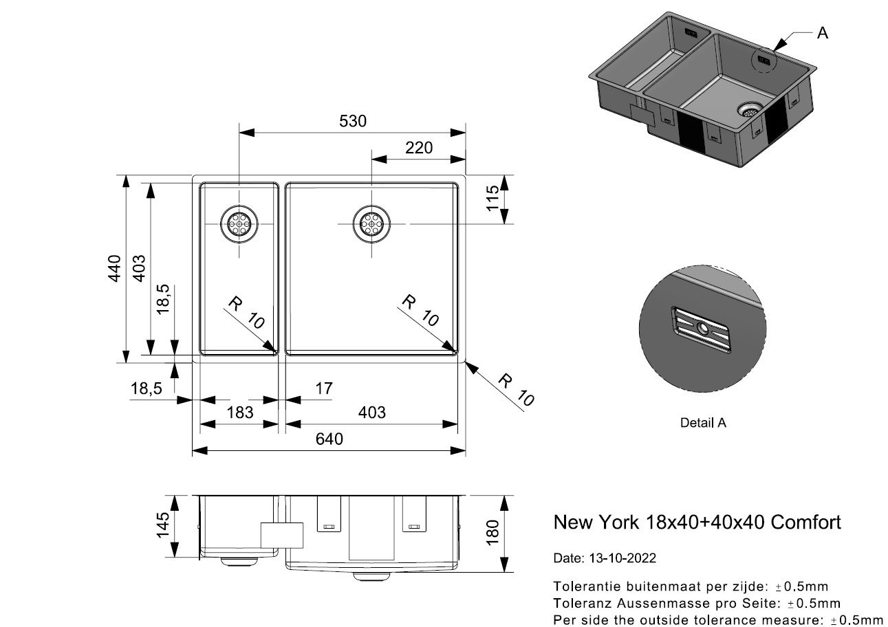 New York 18x40+40x40